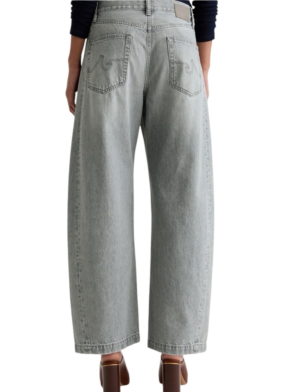 AG Hattie Jean High-Rise Barrel in Al Fresco Size 31 - Picture 6 of 7